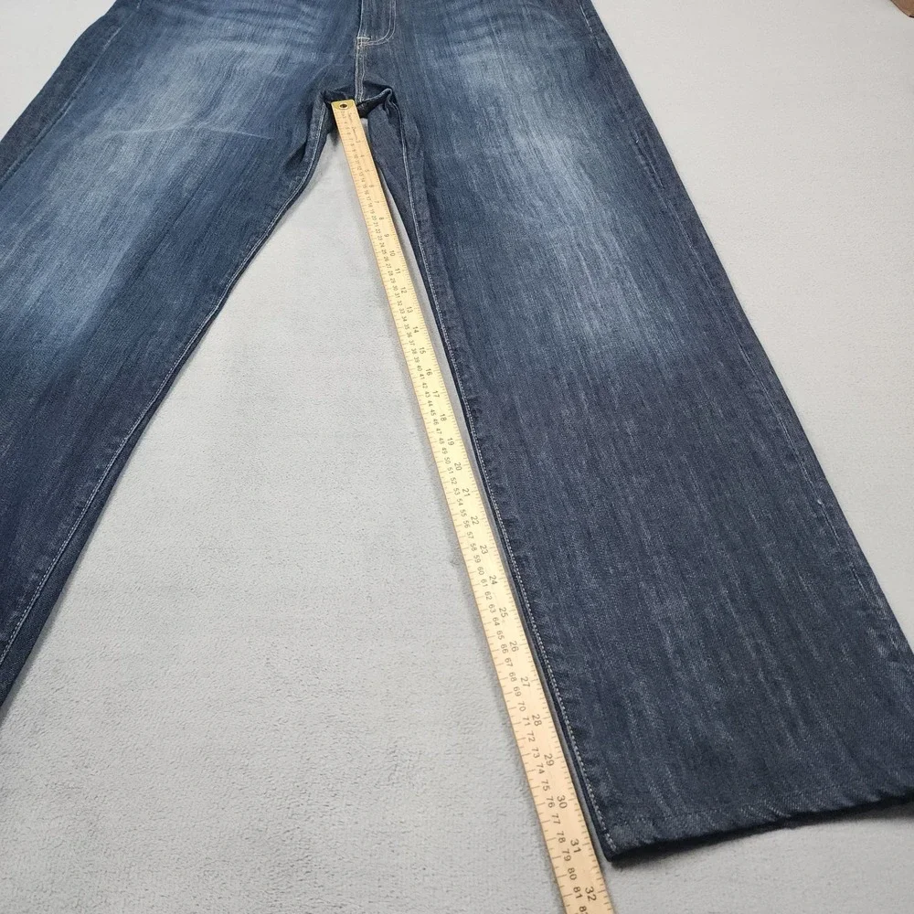 Lucky Brand 361 Jeans Mens 42x36 Blue Straight Leg Vintage Relaxed Fit